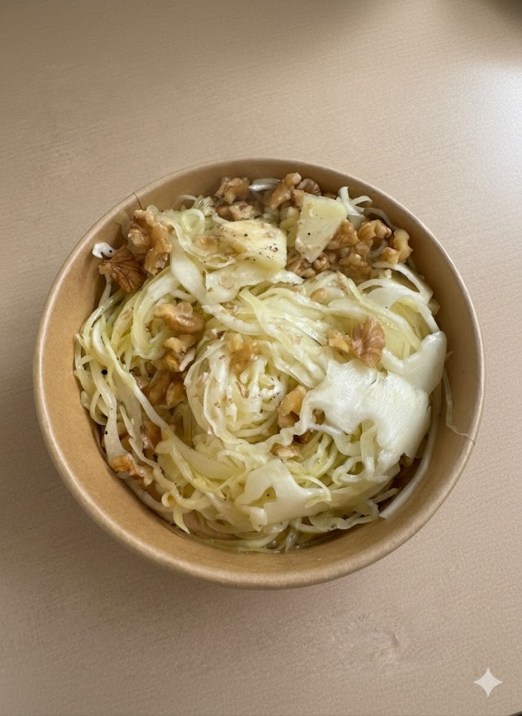 Insalata mele e cavolo bianco