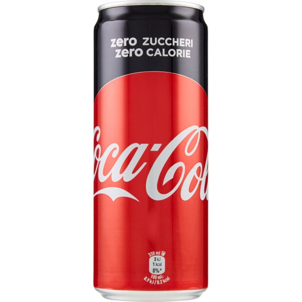 Coca-Cola zero lattina cl.33